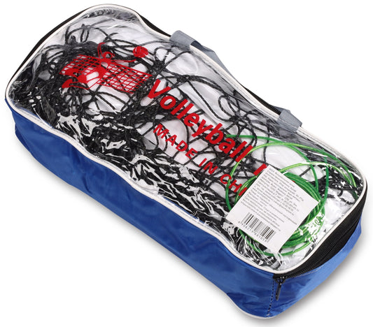 Filet De Volleyball Avec Câble Et Torsion De 2 mm INDIGO Noir 9,5*100 cm