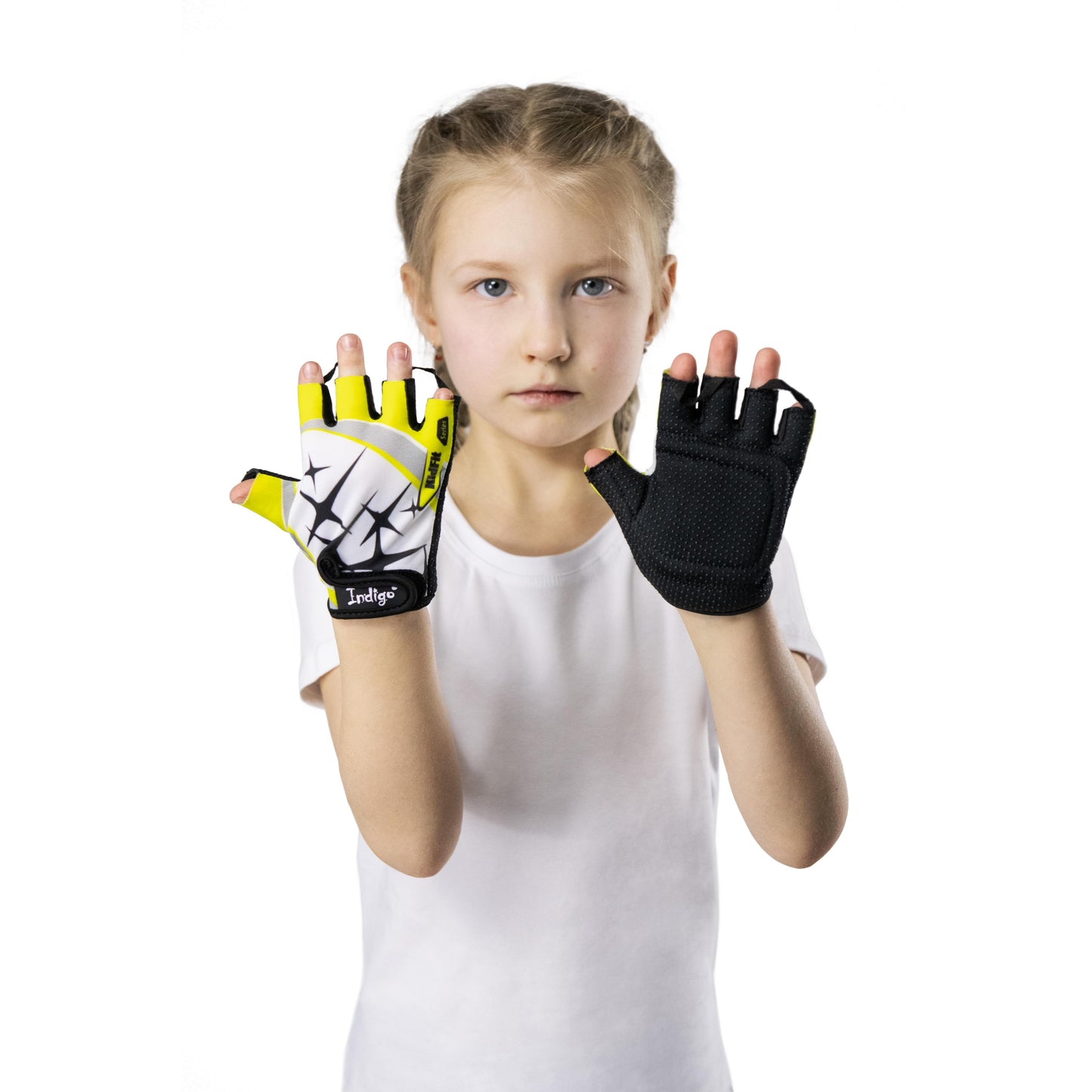 Guantes Ciclismo Infantil SPARK INDIGO