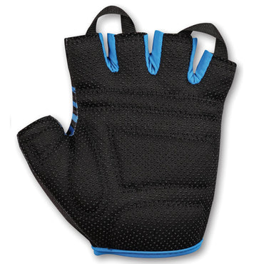 Cycling Gloves Men INDIGO Black-Blue