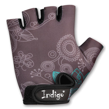 Women's Cycling Gloves INDIGO Light Gray