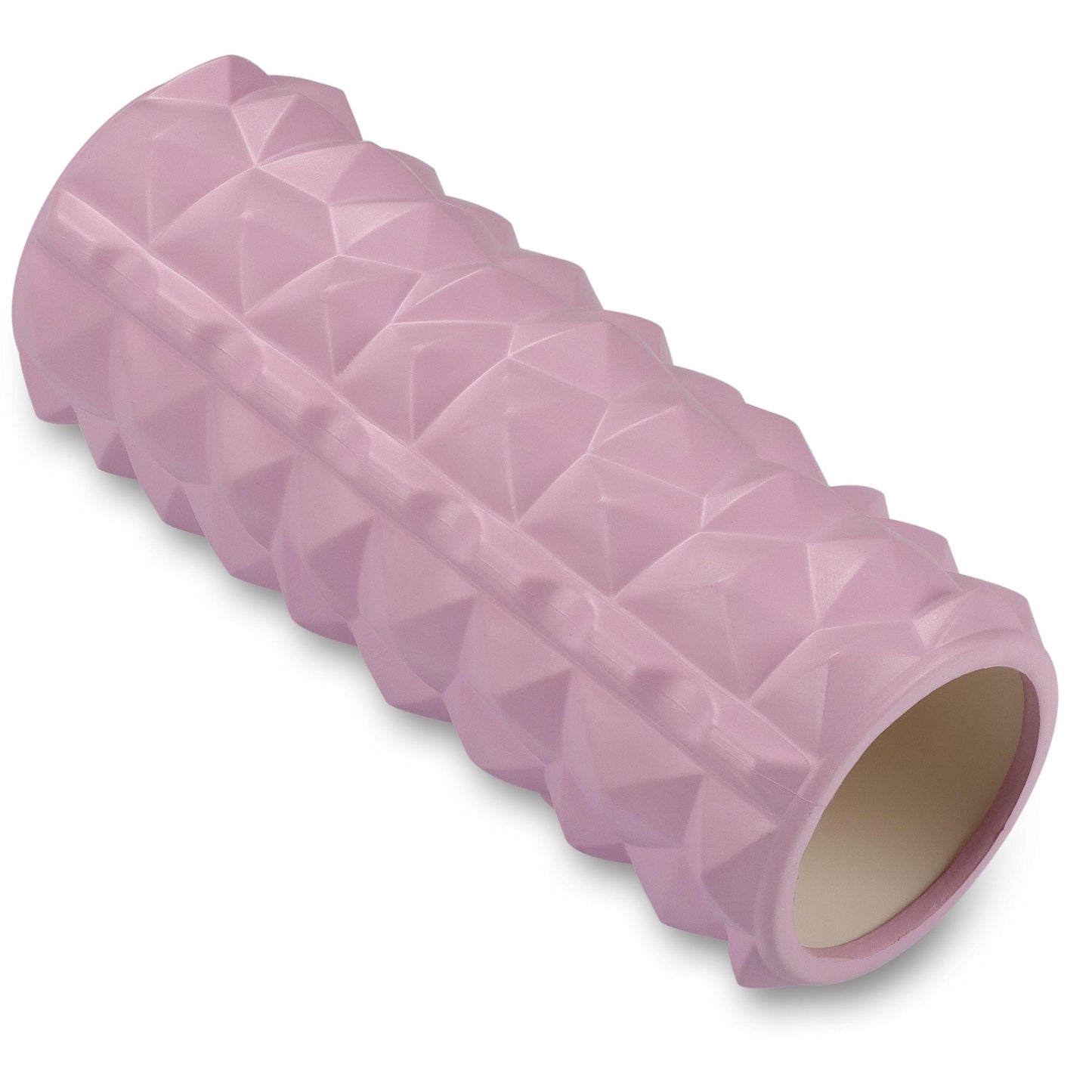 Rodillo de Espuma Redondo para Masajes Musculares y Yoga de PVC INDIGO 33*14 cm