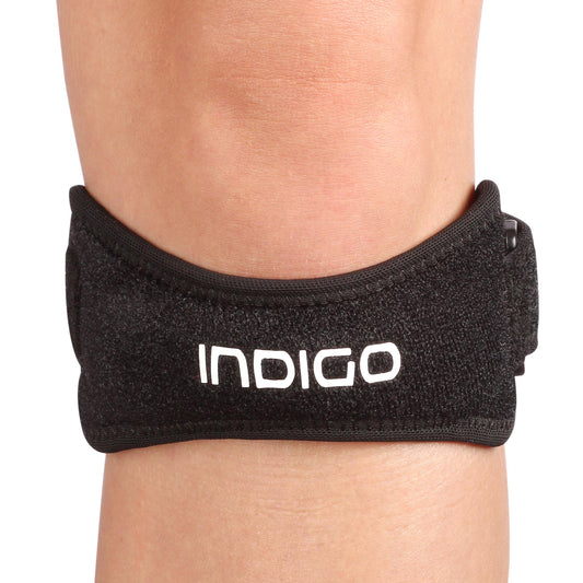 Knee Brace Strap for Meniscus Neoprene INDIGO Black