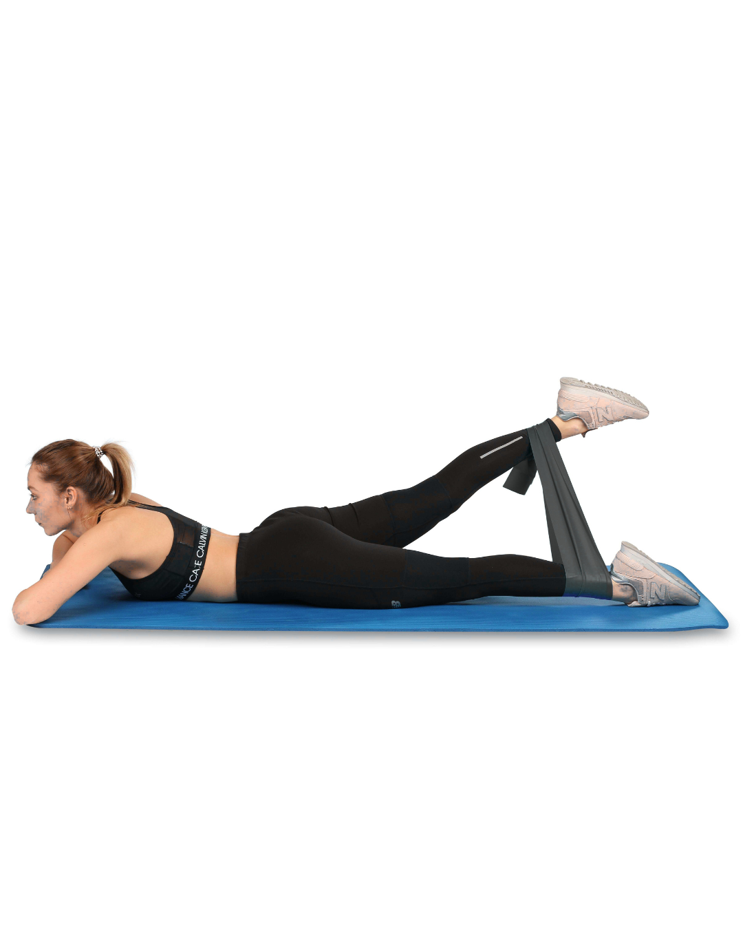 Banda Elástica Cinta TPE INDIGO HEAVY 1,8m*15cm*0,55mm Negro