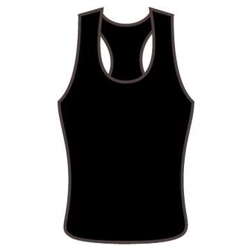 Tank Top Cotton SOLO Black