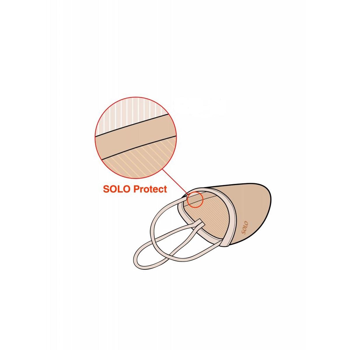 Sealed Seam Toe Covers SOLO Beige