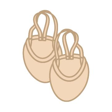 Sealed Seam Toe Covers SOLO Beige