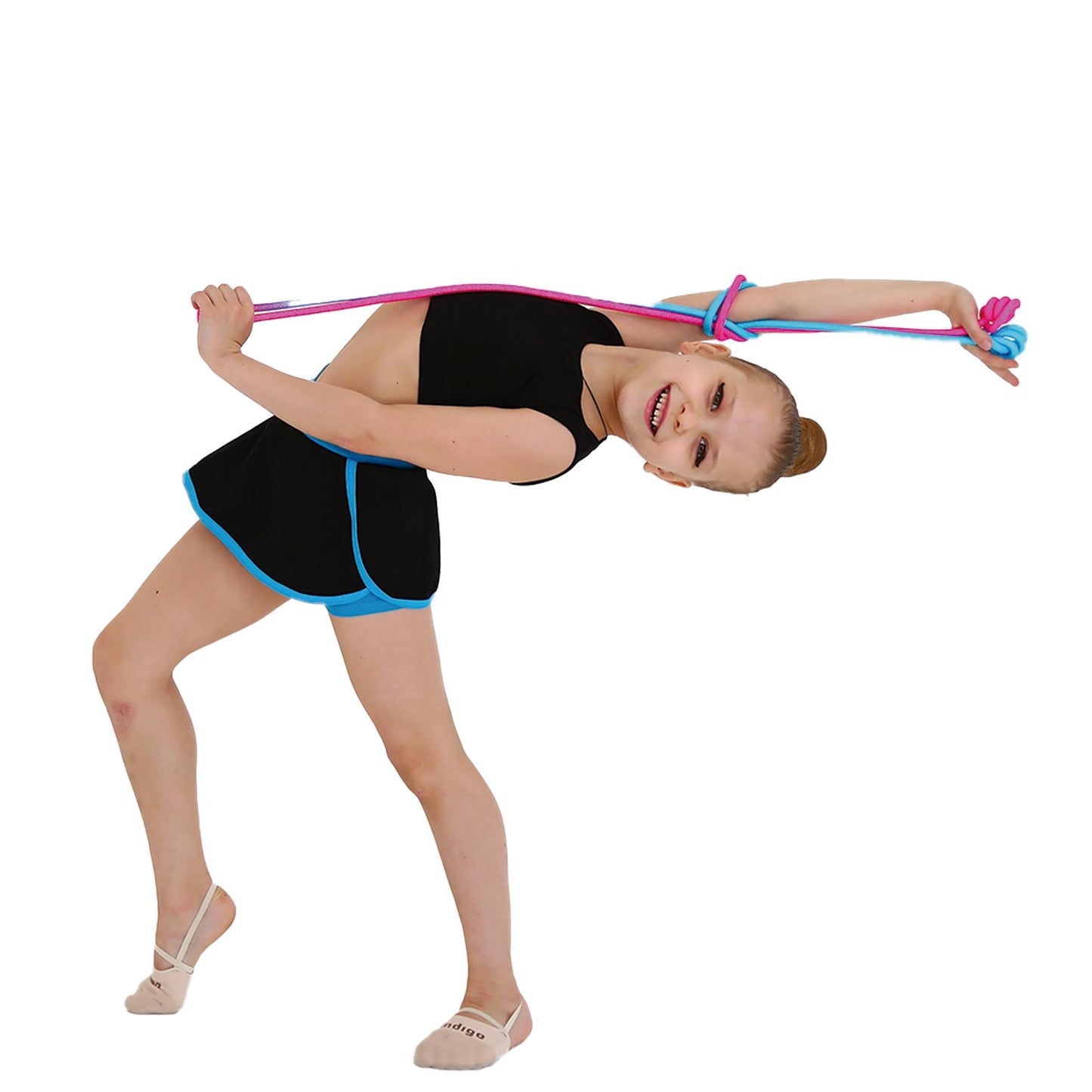 Weighted Rhythmic Gymnastics Rope 150g Indigo 2.5 m