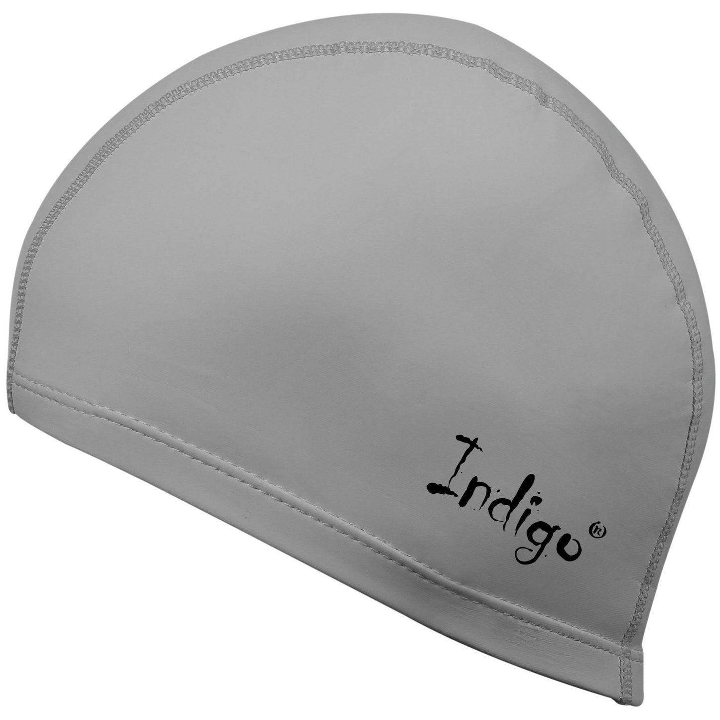 Swimming Cap Rubberized Fabric with PU INDIGO