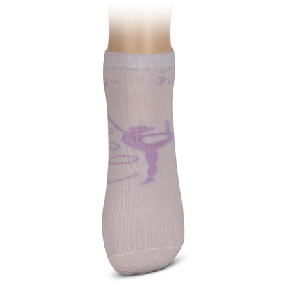 Rhythmic Gymnastics Sock with Design INDIGO