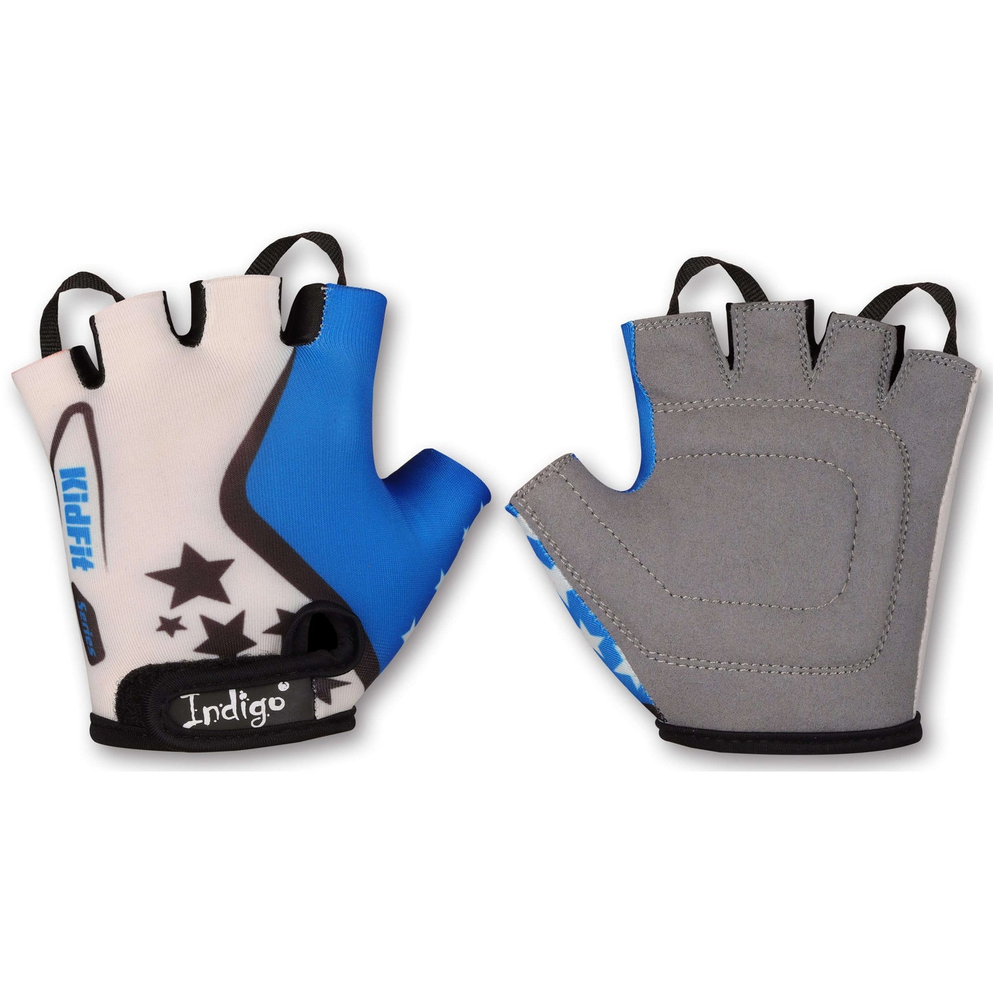 Gants Cyclisme Enfant Étoiles Indigo