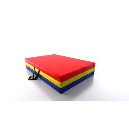 DRUNA Colchoneta Gimnasia Plegable 195x100x5 cm con Asas