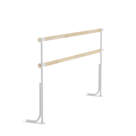 Double Floor Ballet Barre BATMAN SPEKTR White 200*110*30 cm