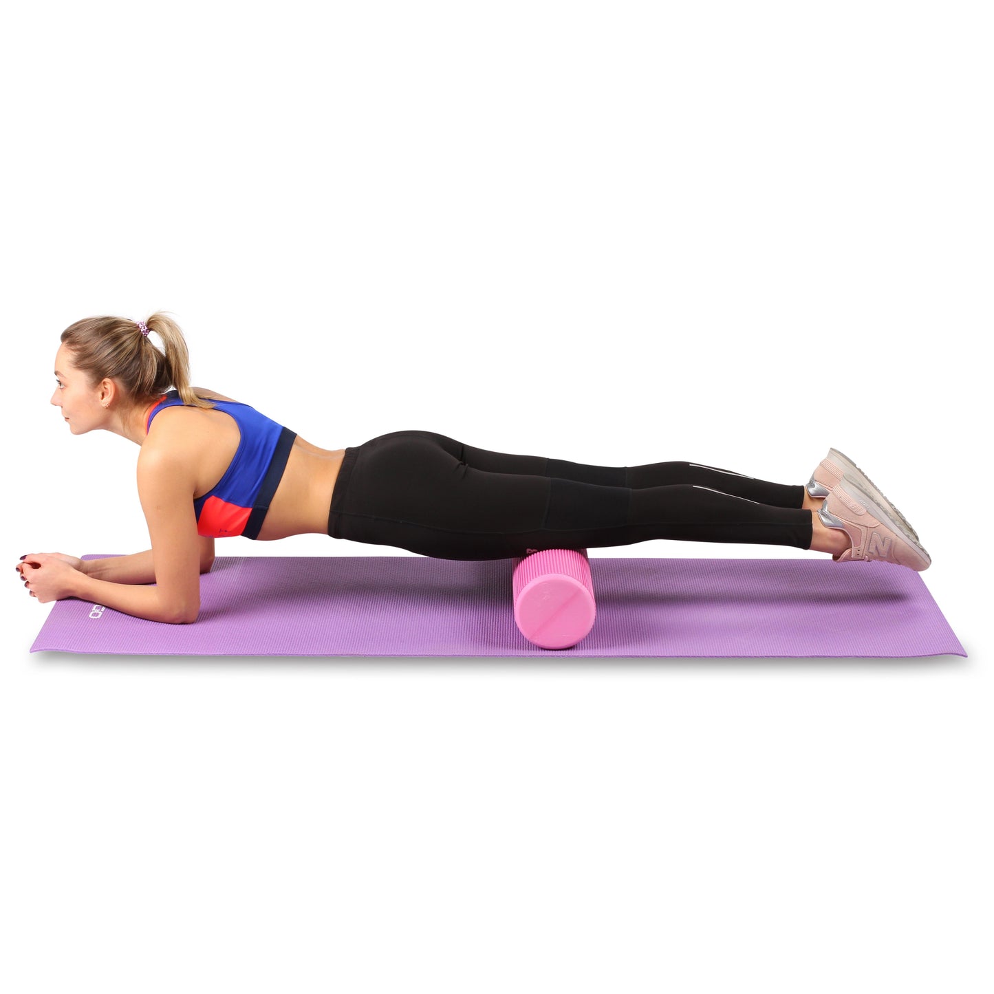 Foam Roller for Muscle Massages and Yoga Indigo 60*15 cm