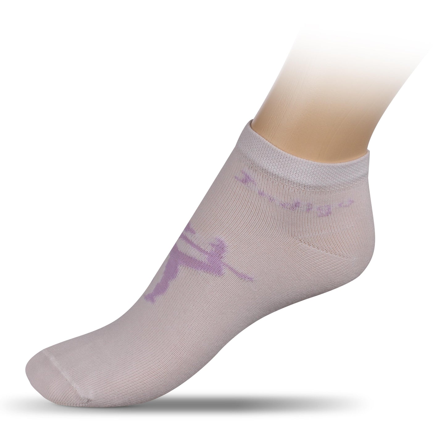 Rhythmic Gymnastics Sock with Design INDIGO