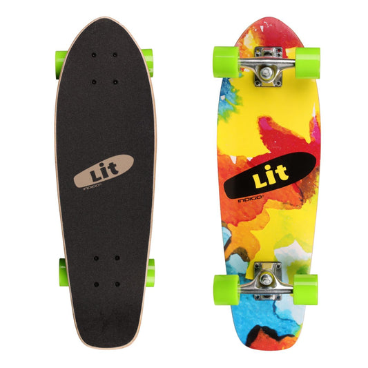 Skateboard LIT Indigo 62.2 х 18.5 cm Multicolore