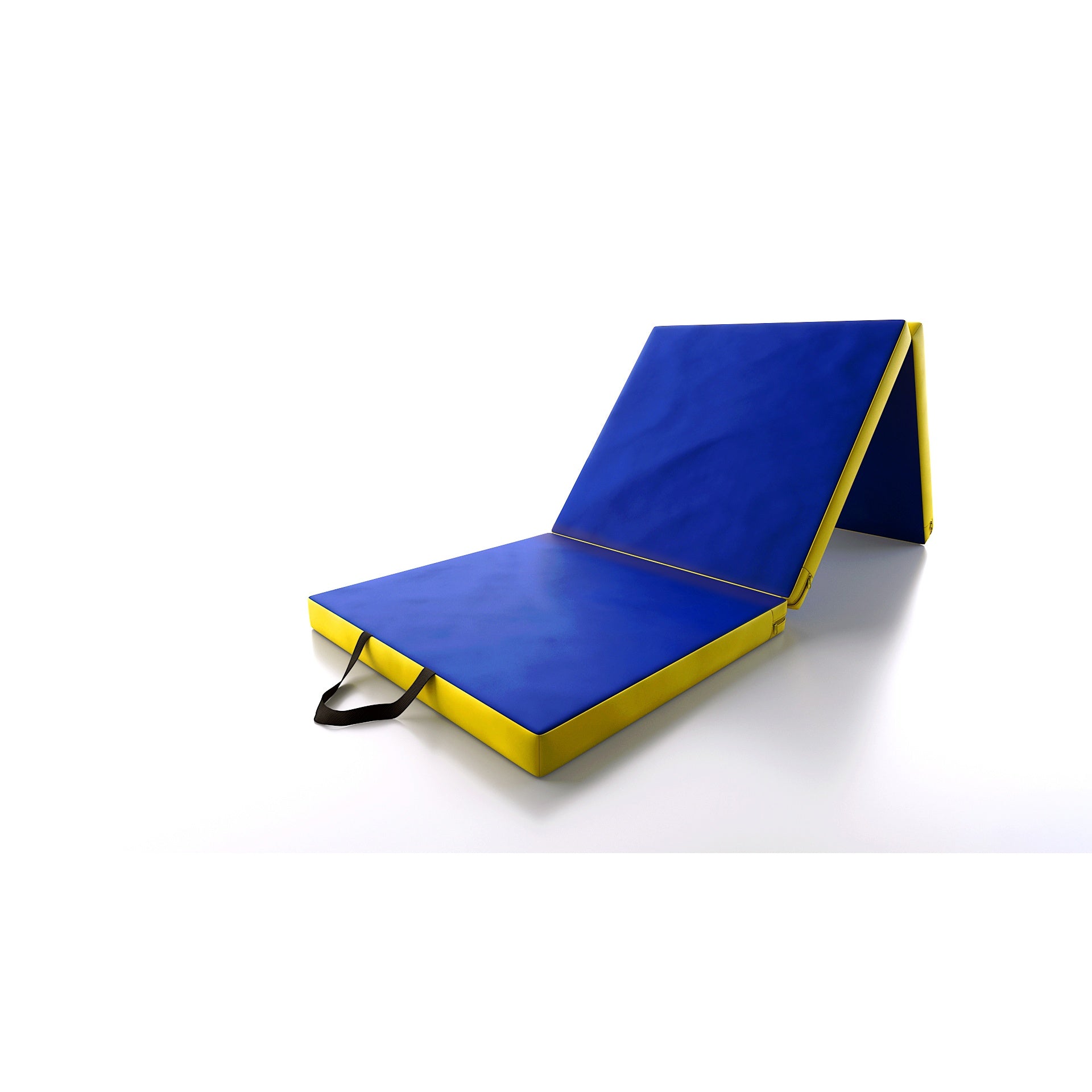 DRUNA Colchoneta Gimnasia Plegable 180x60x6 cm con Asas