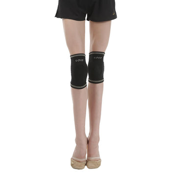 SOLO Black Terry Knee Pads