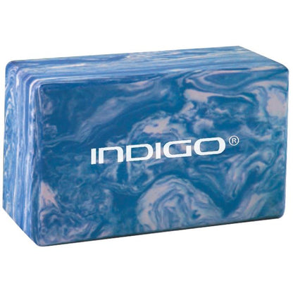 Yoga Block INDIGO Marble