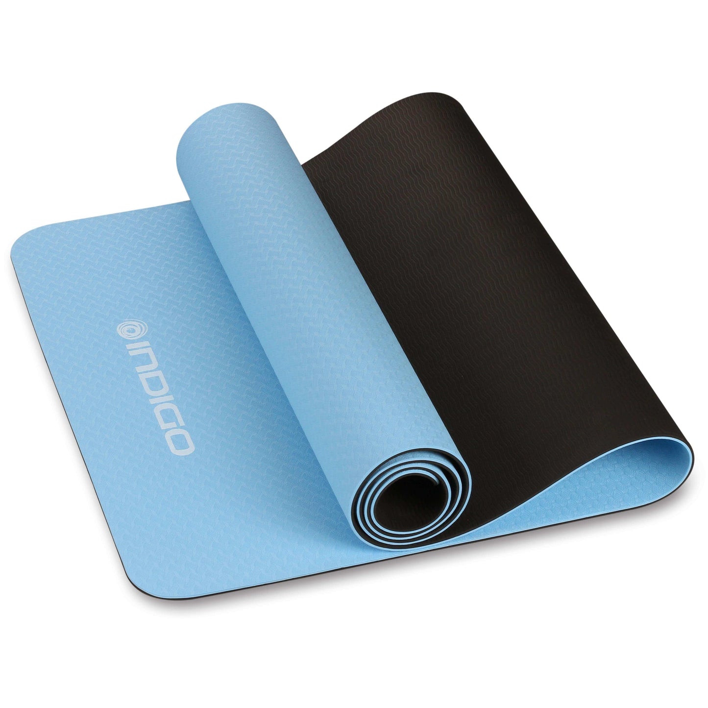 Yoga And Fitness Mat TPE Indigo 173*61*0.5 cm