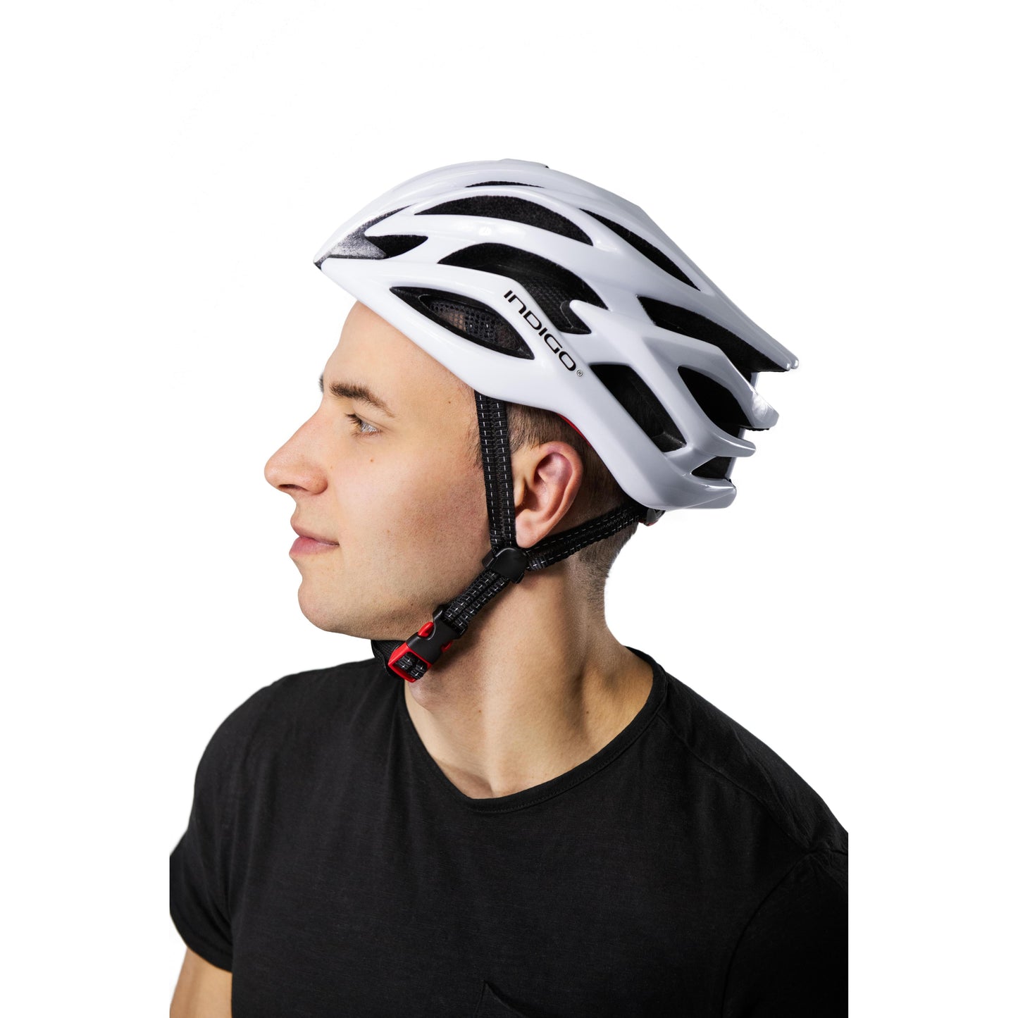 Bicycle Helmet Adult with Ventilation IN370 INDIGO