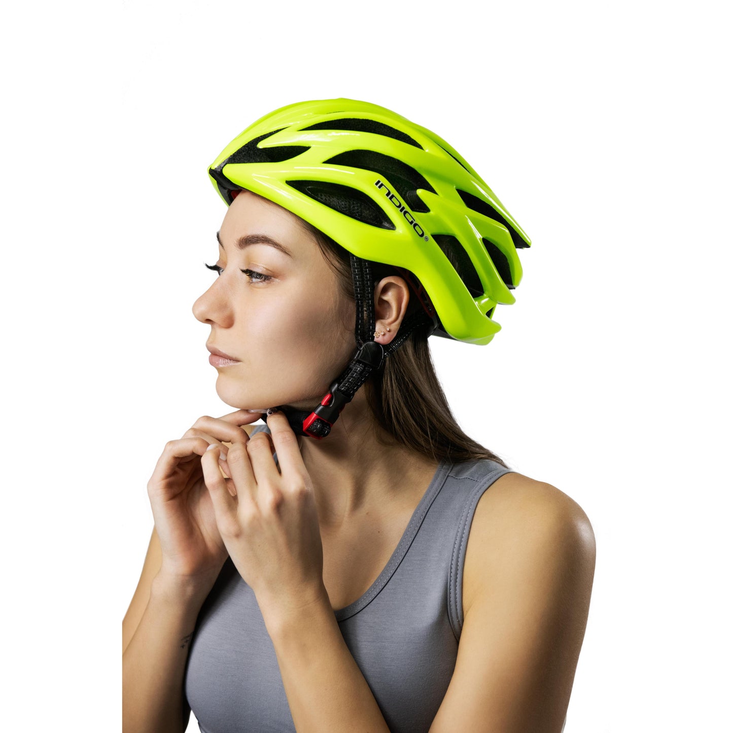 Casque De Vélo Adulte Avec Ventilation IN370 INDIGO