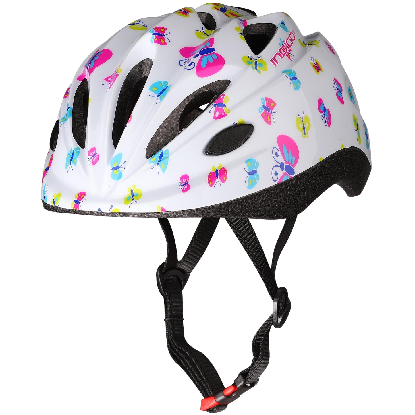 Children's Bicycle Helmet with Ventilation INDIGO 48-56 cm