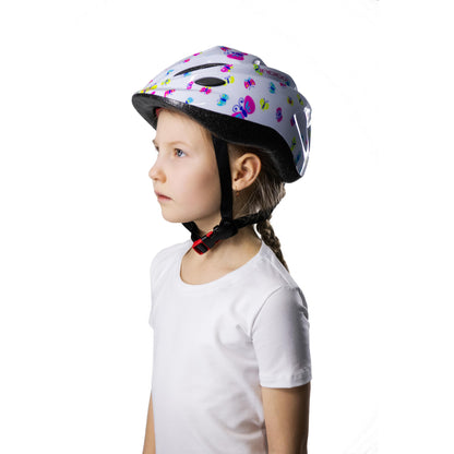 Children's Bicycle Helmet with Ventilation INDIGO 48-56 cm