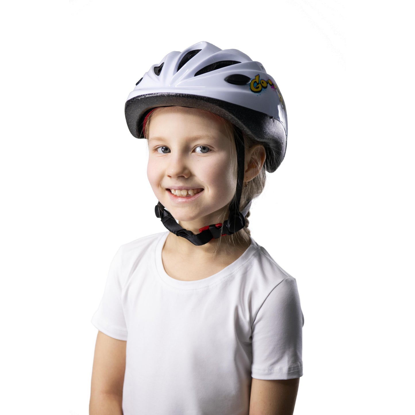 Children's Bicycle Helmet with Ventilation INDIGO 48-56 cm