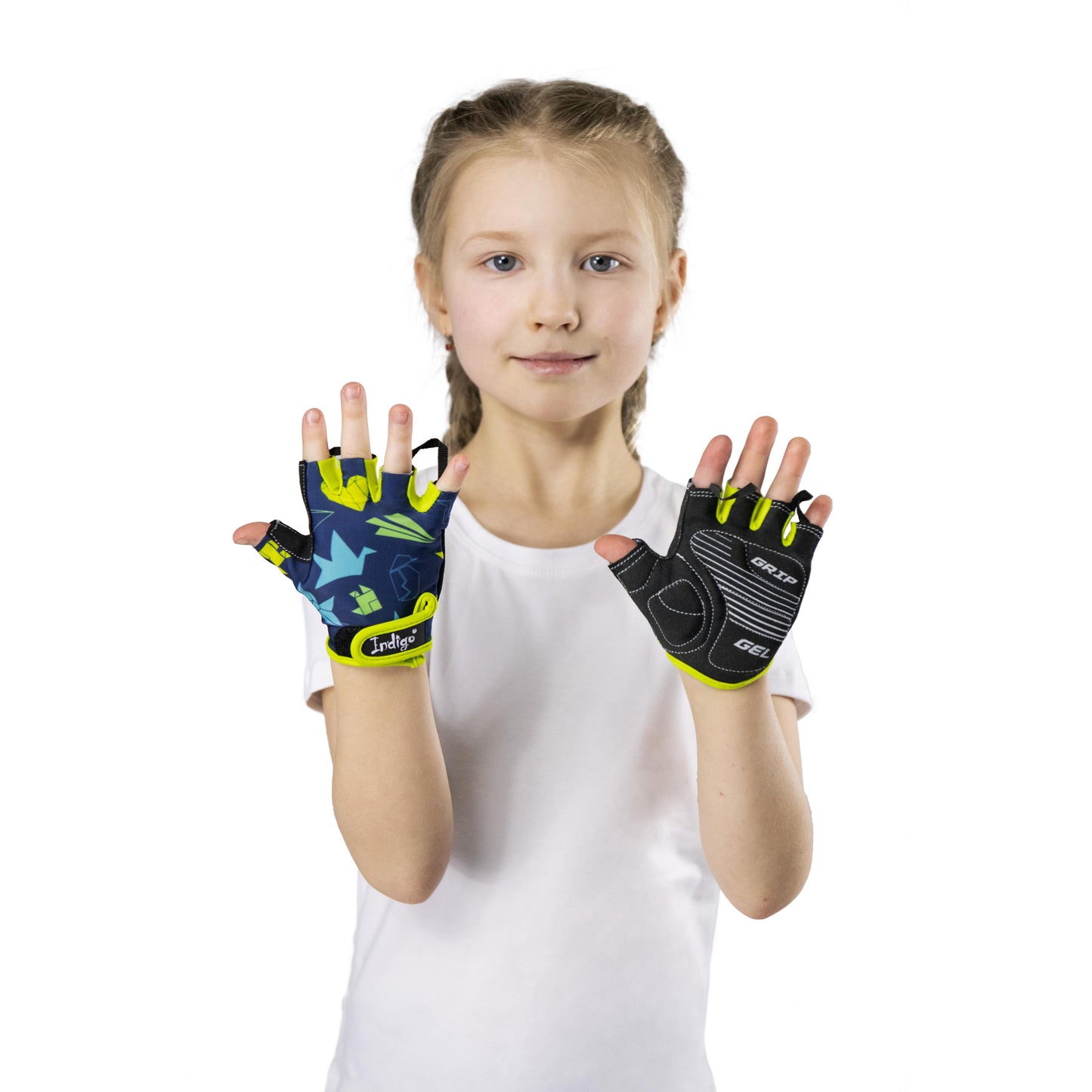 Gants Cyclisme Enfant SPEED INDIGO