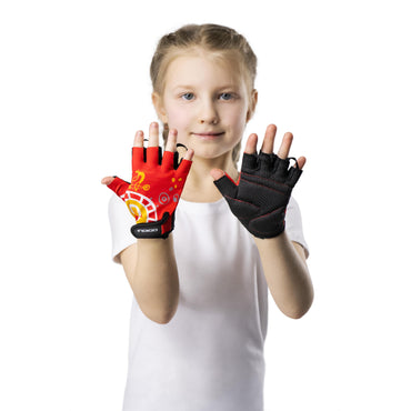 Guantes Ciclismo Infantil ESFERAS INDIGO