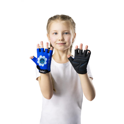 Gants Cyclisme Enfant MANZANILLA INDIGO