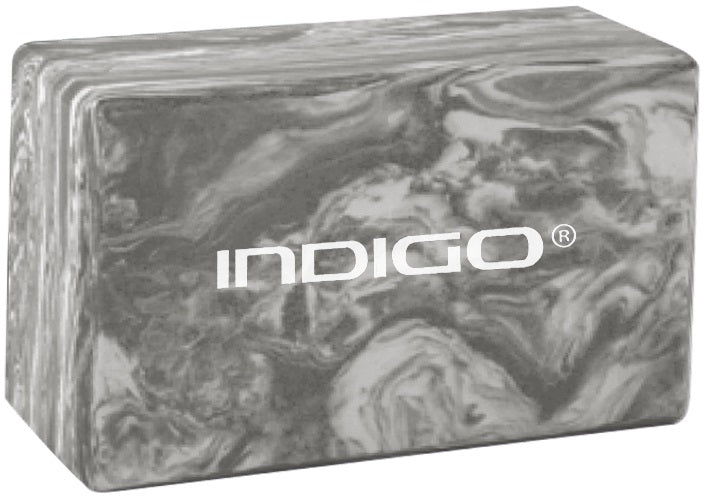 Yoga Block INDIGO Marble