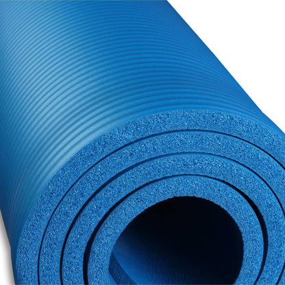 Yoga And Fitness Mat NBR Indigo 183*61*1 cm