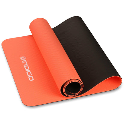 Yoga And Fitness Mat TPE Indigo 173*61*0.5 cm