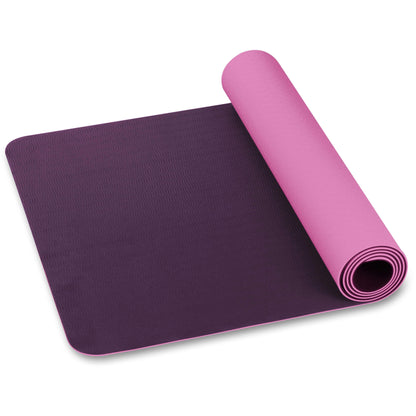 Yoga And Fitness Mat TPE Indigo 173*61*0.5 cm