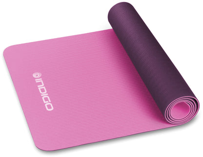 Yoga And Fitness Mat TPE Indigo 173*61*0.5 cm