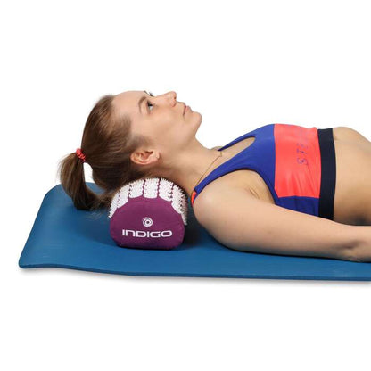 Massage Mat and Pillow INDIGO 67*42*2.5 cm, 38*15*10