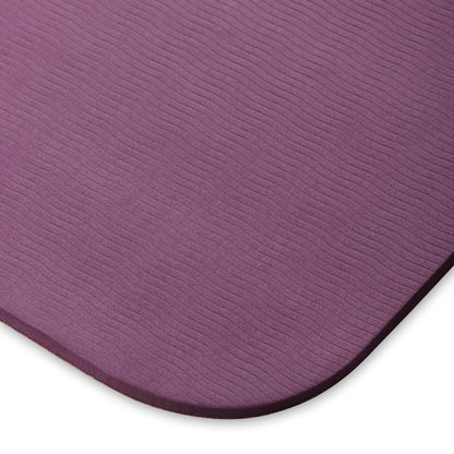 Yoga and Fitness Mat TPE and Cork Indigo 173*61*0.6 cm