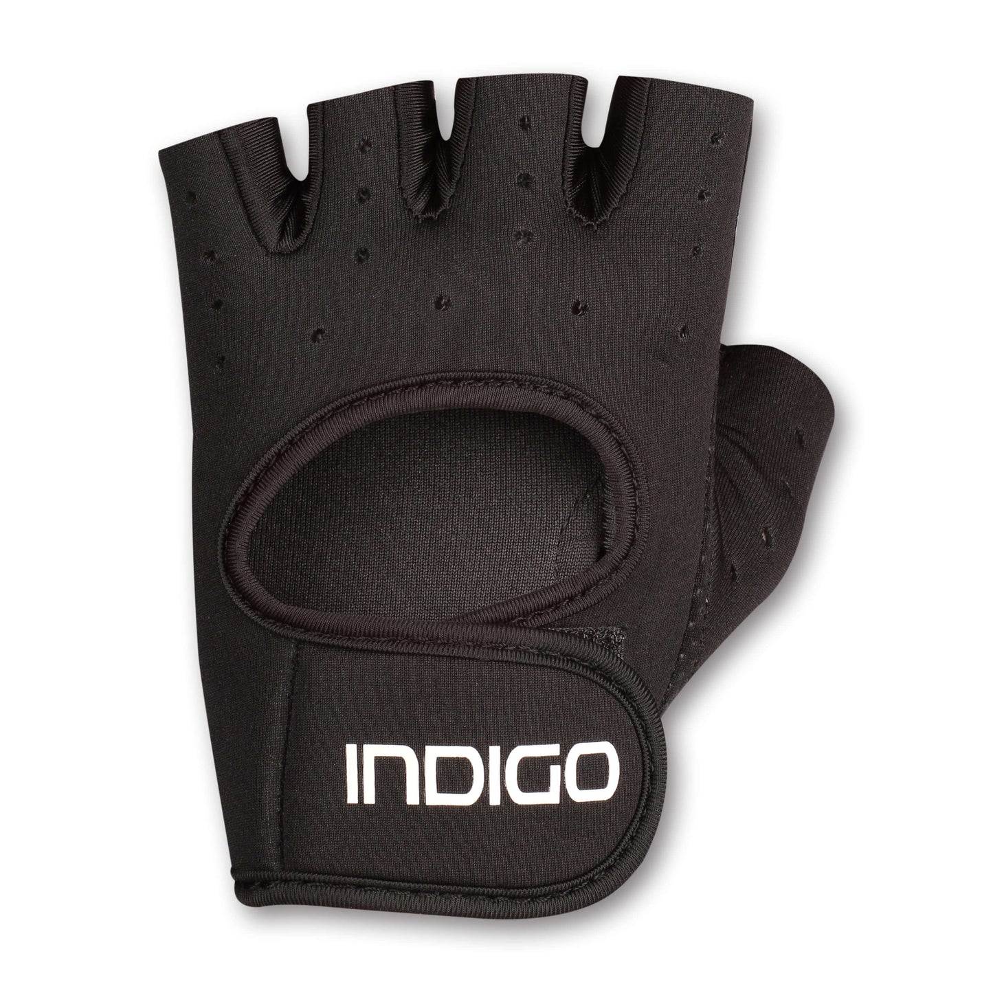 Fitness Gloves With Neoprene Fit for Women INDIGO