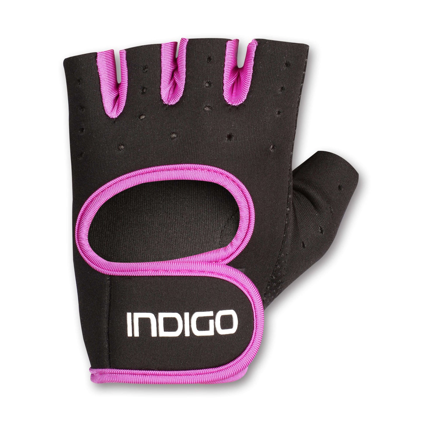 Fitness Gloves With Neoprene Fit for Women INDIGO