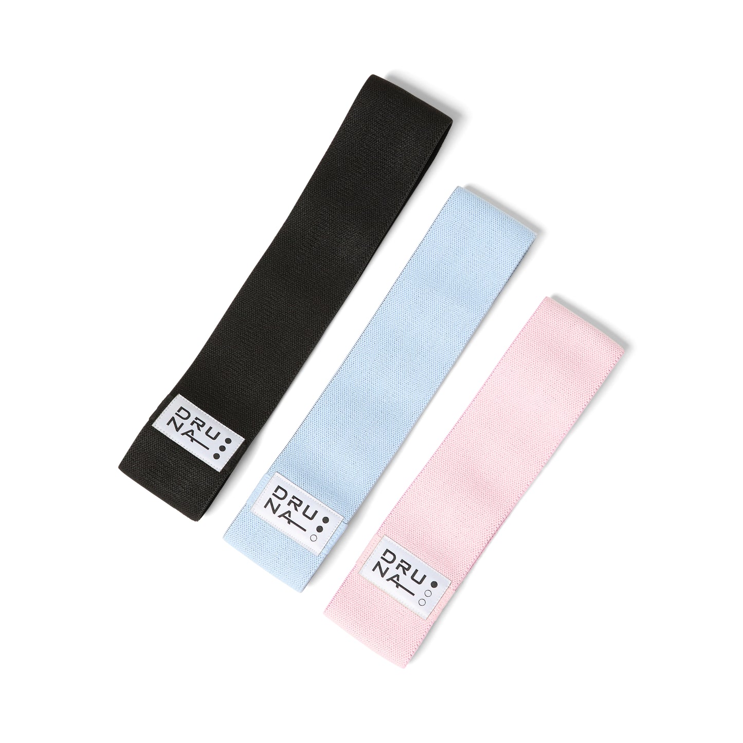 Bandes Élastiques en Tissu 3 Niveaux de Résistance INDIGO