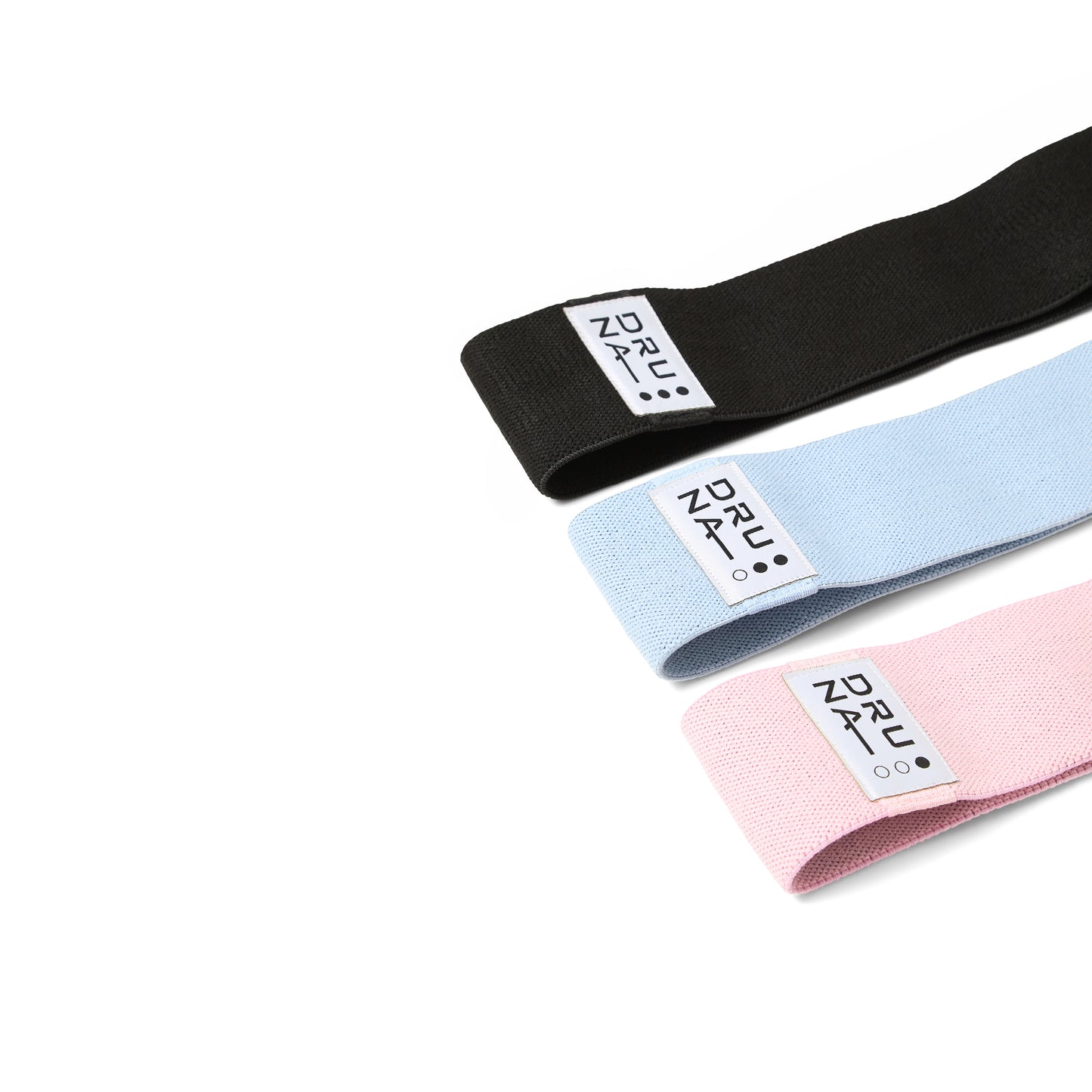 Bandes Élastiques en Tissu 3 Niveaux de Résistance INDIGO
