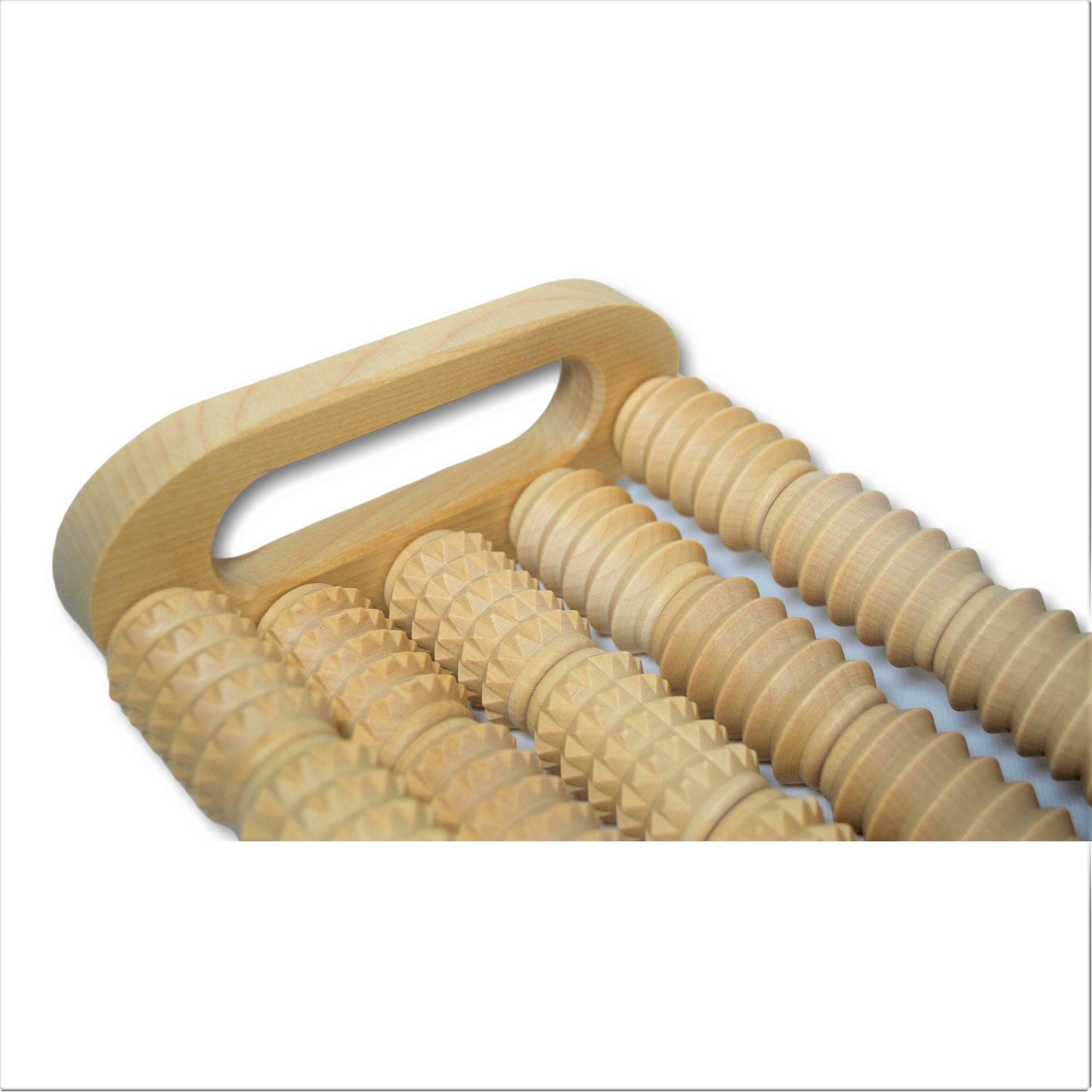 Back Massager Combined Wood ABACUS INDIGO