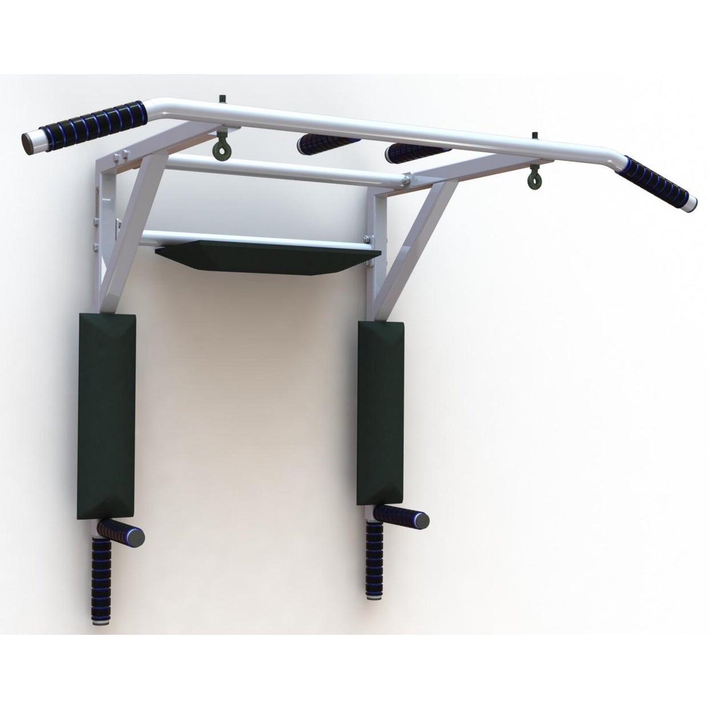 Stanley Spektr White 79*110*57 cm 3 In 1 Horizontal Bar-Dip Bars-Abdominals Up To 200 kg