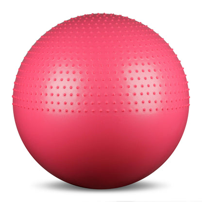 Gym/Massage Ball "2 in 1" Anti-Burst + Pump INDIGO