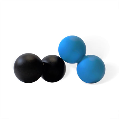 Double Massage Ball For Yoga Indigo 12.6*6.3 cm