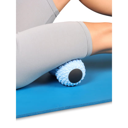 Double Massage Ball for Yoga Indigo 18*10 cm