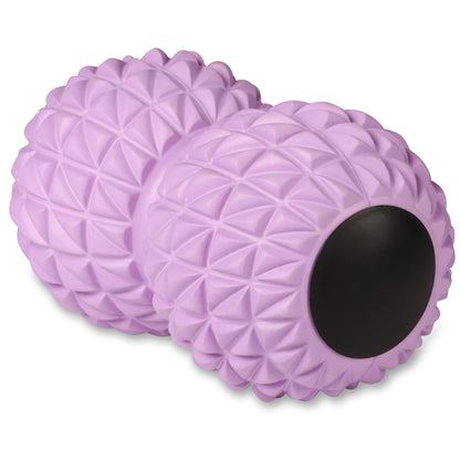 Double Massage Ball for Yoga Indigo 18*10 cm