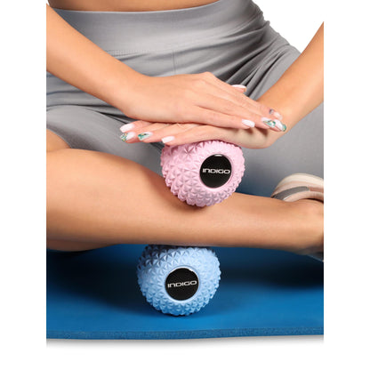 Massage Ball For Yoga Indigo 8.5 cm