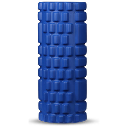 Foam Roller Round For Muscle Massages And Yoga PVC Indigo 33*14 cm